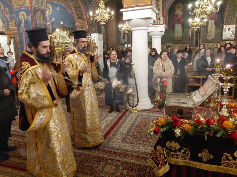 Υποδοχή Τιμίων Δώρων στη Δράμα